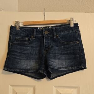 Denim Blue Junior's Shorts